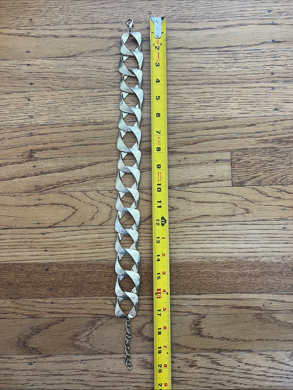Anthropologie Square Linked Necklace - Picture 8 of 9